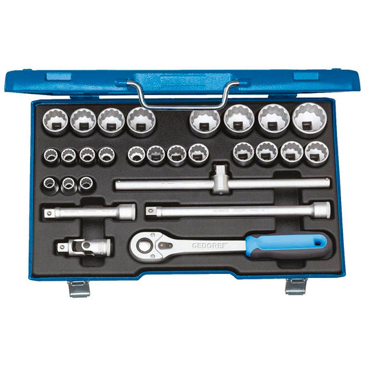 GEDORE Steckschlüssel-Satz D 19 VMU-10 28-teilig | 2682877
