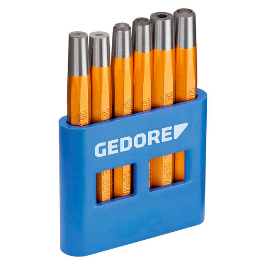 GEDORE 125 B Nietzieher-Satz flach 6-teilig | 8773600