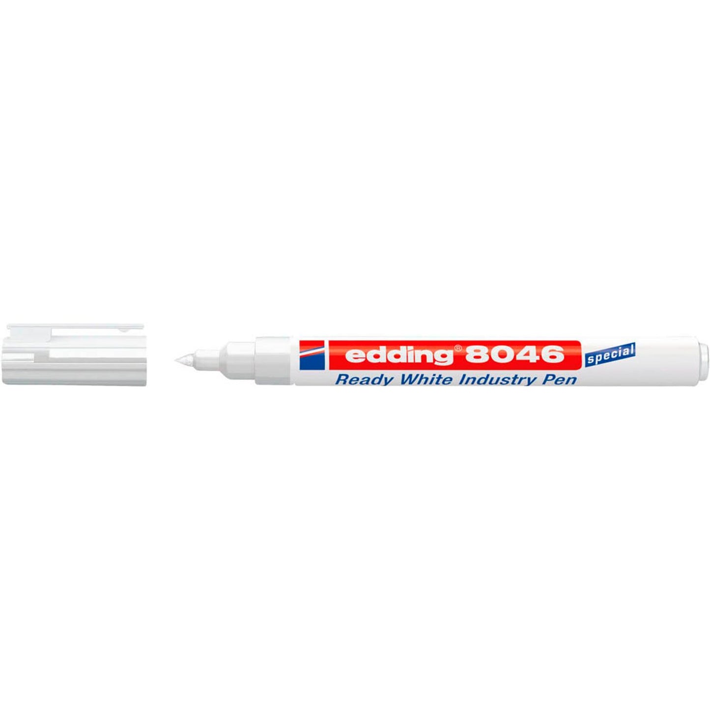 edding 8046 Industriemarker weiß 1,0 - 3,0 mm | 4-8046049