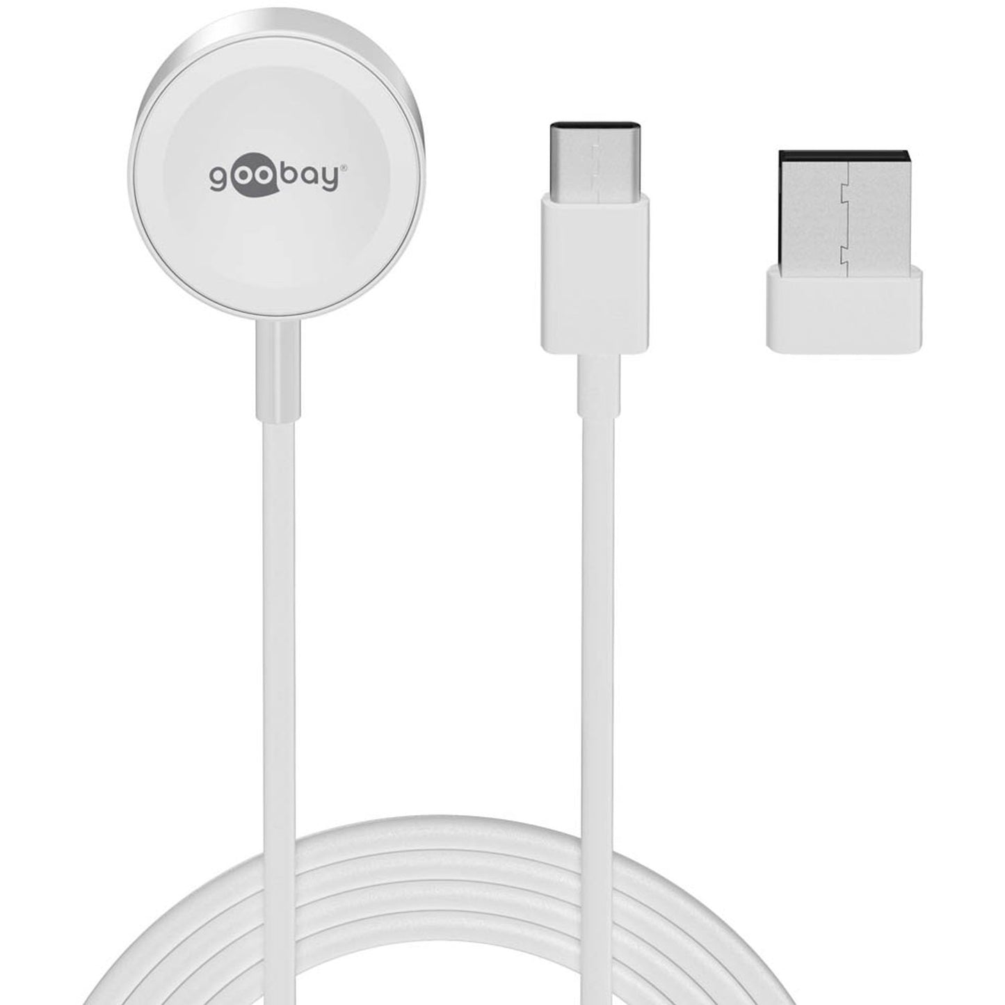 goobay Induktive Ladestation weiß, 2,5 Watt | 65343