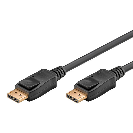goobay DisplayPort 2.1 Kabel schwarz, 1 St.