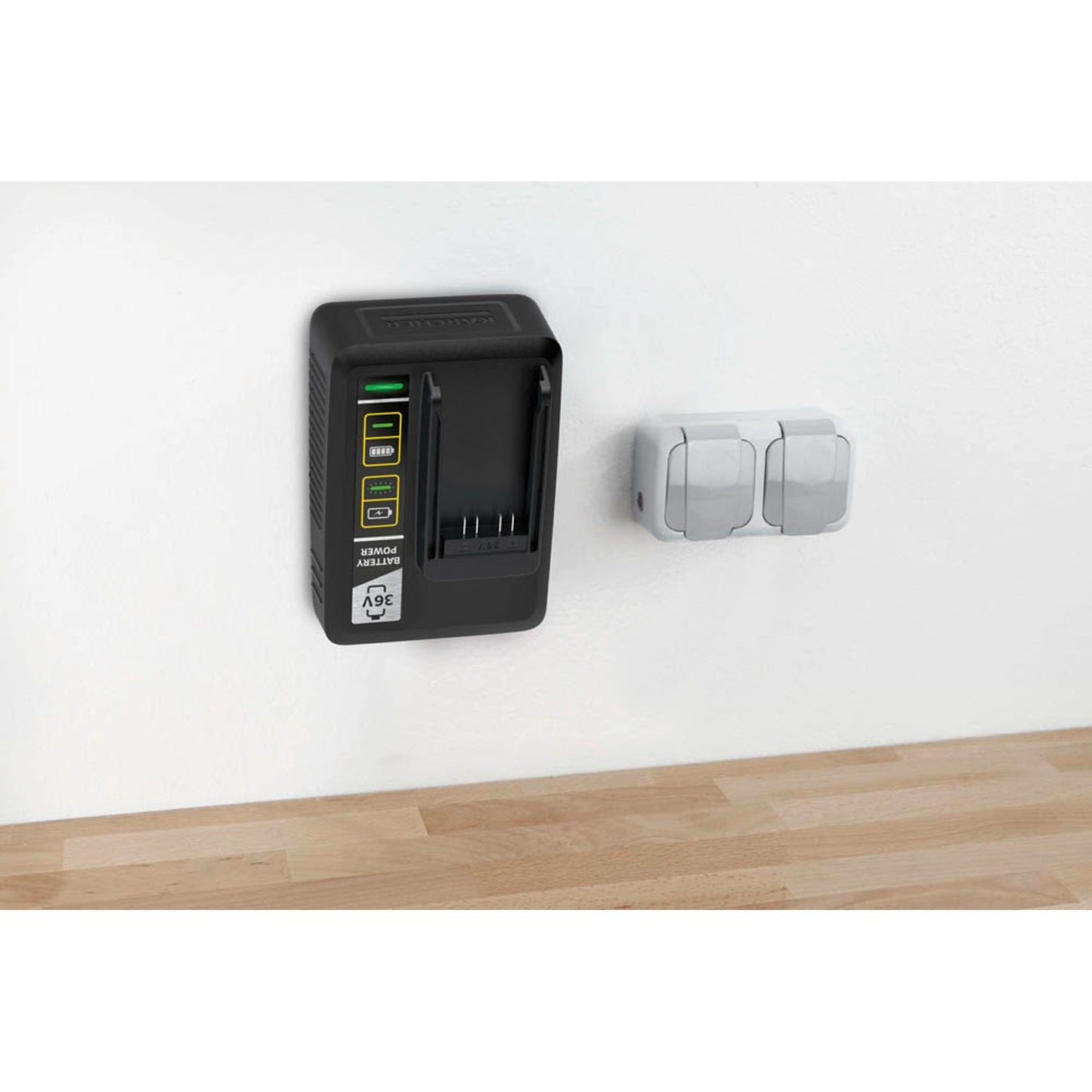 KÄRCHER Werkzeugakku mit Schnellladegerät STARTER KIT BATTERY POWER 36/50 Lithium-Ionen 5,0 Ah | 24450650