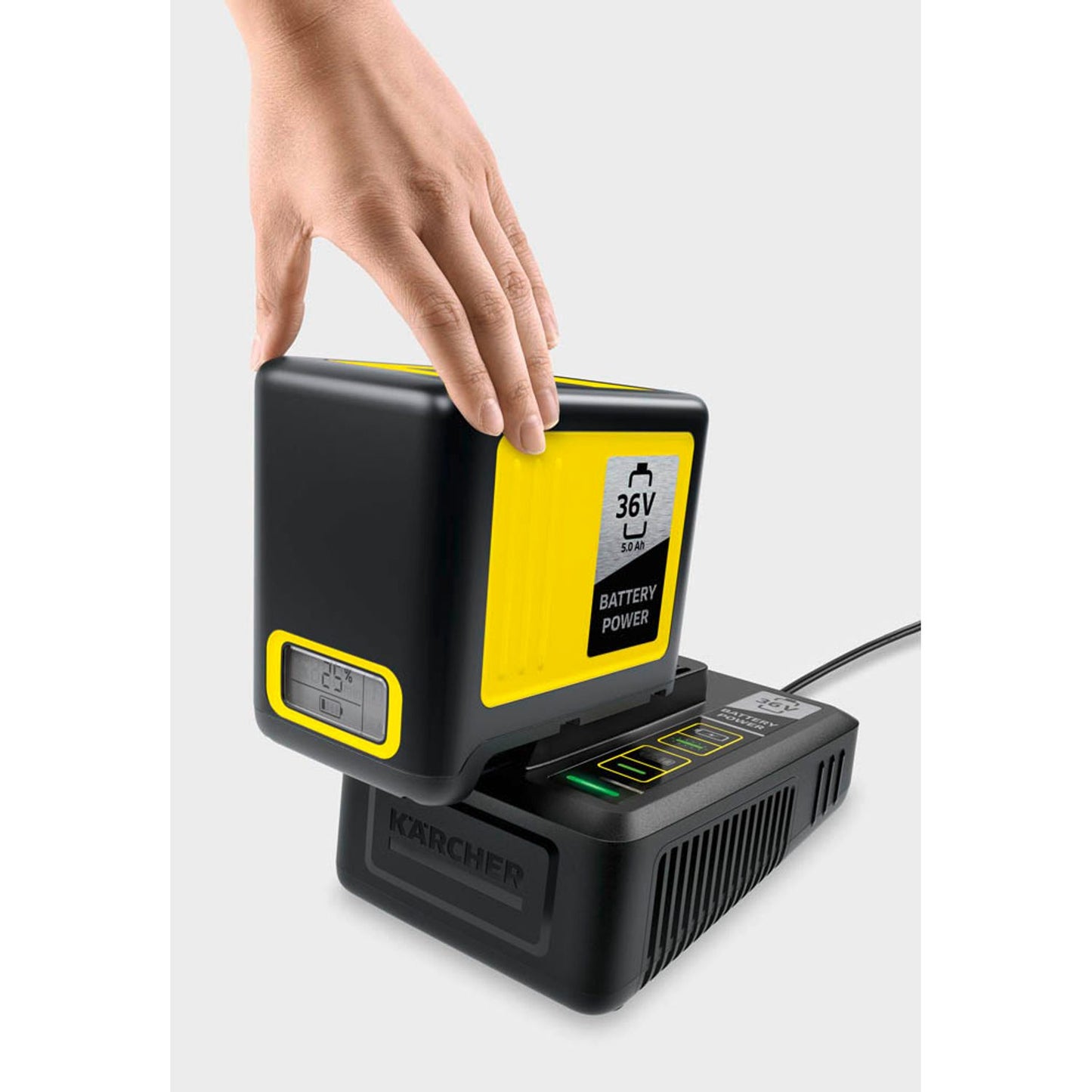 KÄRCHER Werkzeugakku mit Schnellladegerät STARTER KIT BATTERY POWER 36/50 Lithium-Ionen 5,0 Ah | 24450650