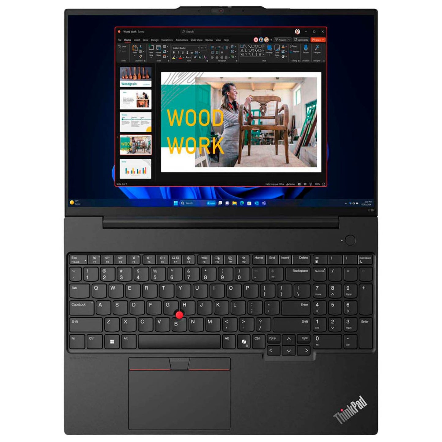 Lenovo ThinkPad E16 Gen 2 Notebook 40,6 cm (16,0 Zoll), 32 GB RAM, 1 TB SSD, Intel® Core™ Ultra 5 125U | 21MA000RGE
