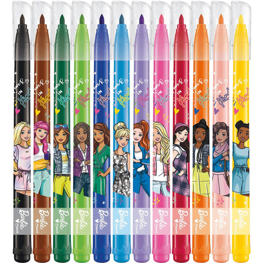 maped Barbie Filzstifte farbsortiert | 845418 | 1 Pack = 12 St.