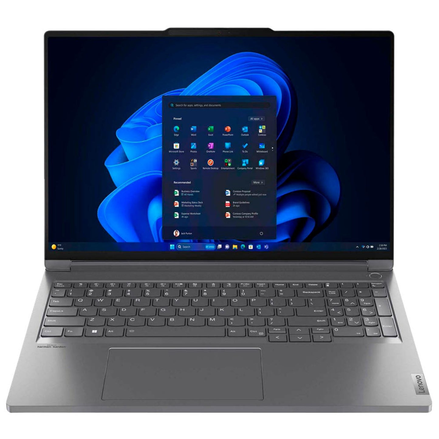 Lenovo ThinkBook 16p G5 IRX Notebook 40,6 cm (16,0 Zoll), 32 GB RAM, 1 TB SSD, Intel® Core™ i9-14900HX | 21N50011GE