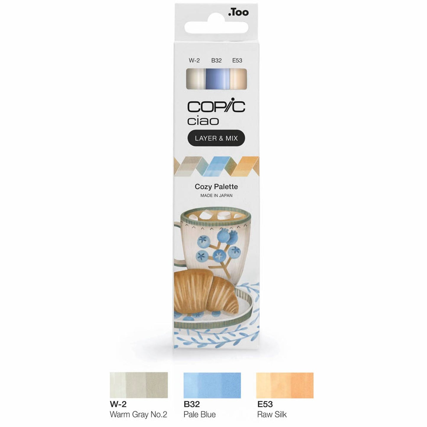 COPIC® Ciao Palette Layoutmarker-Set farbsortiert 1,0 + 6,0 mm, 3 St.
