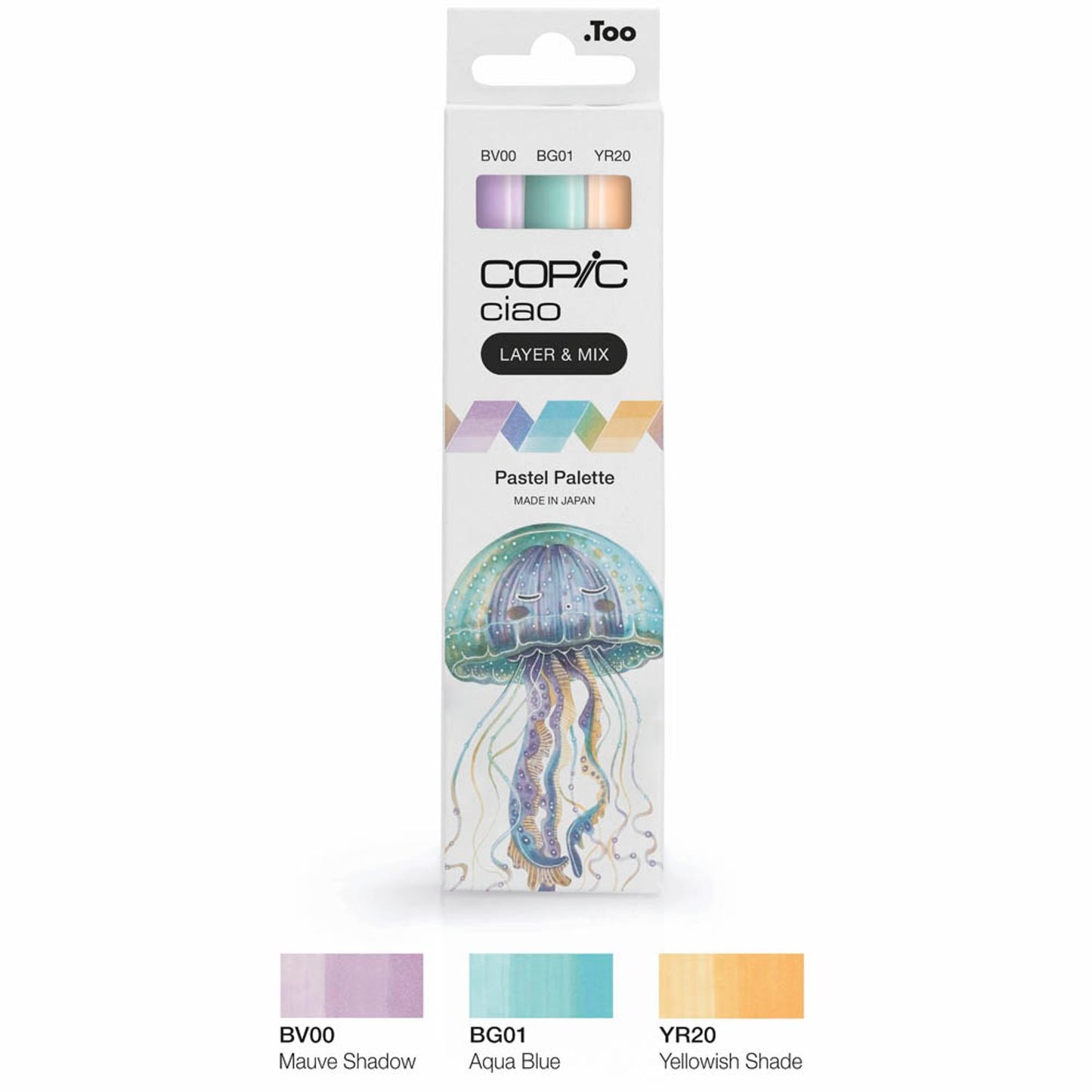COPIC® Ciao Palette Layoutmarker-Set farbsortiert 1,0 + 6,0 mm, 3 St.