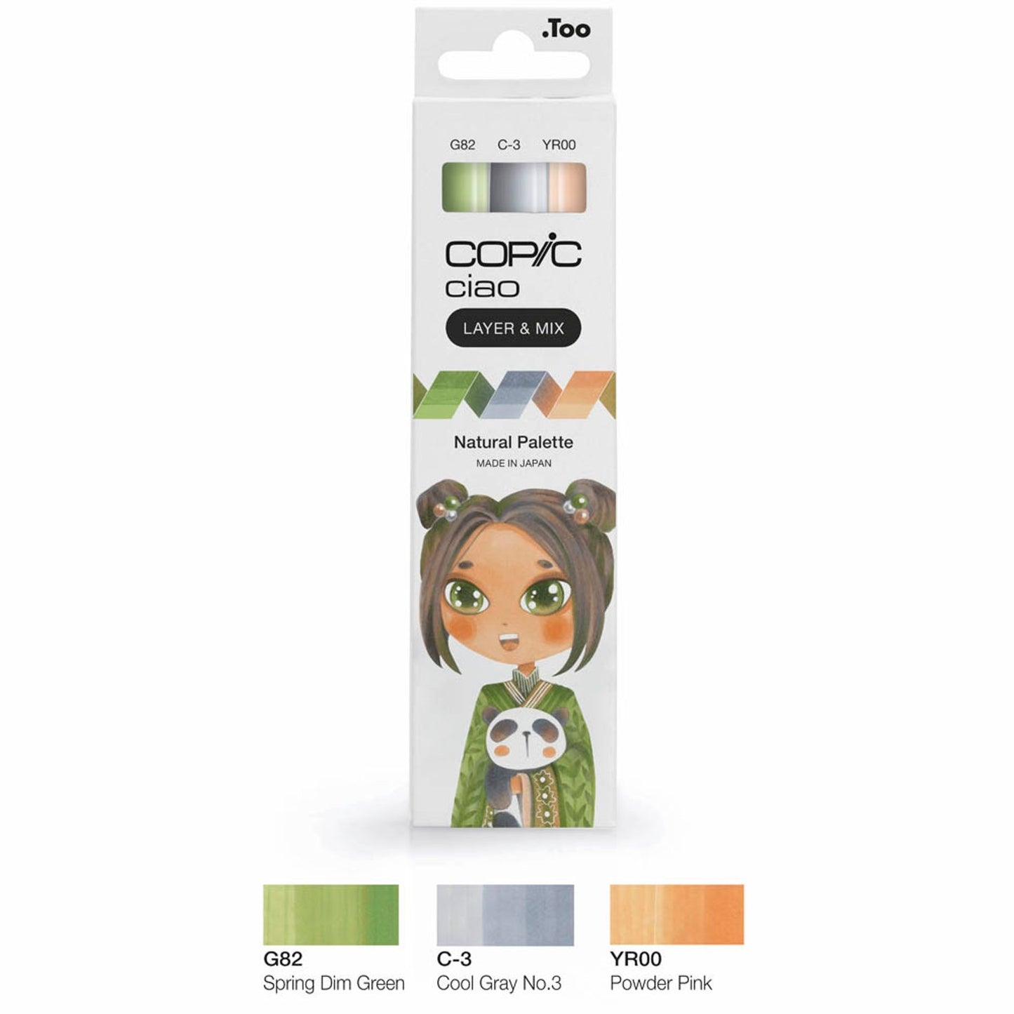 COPIC® Ciao Palette Layoutmarker-Set farbsortiert 1,0 + 6,0 mm, 3 St.