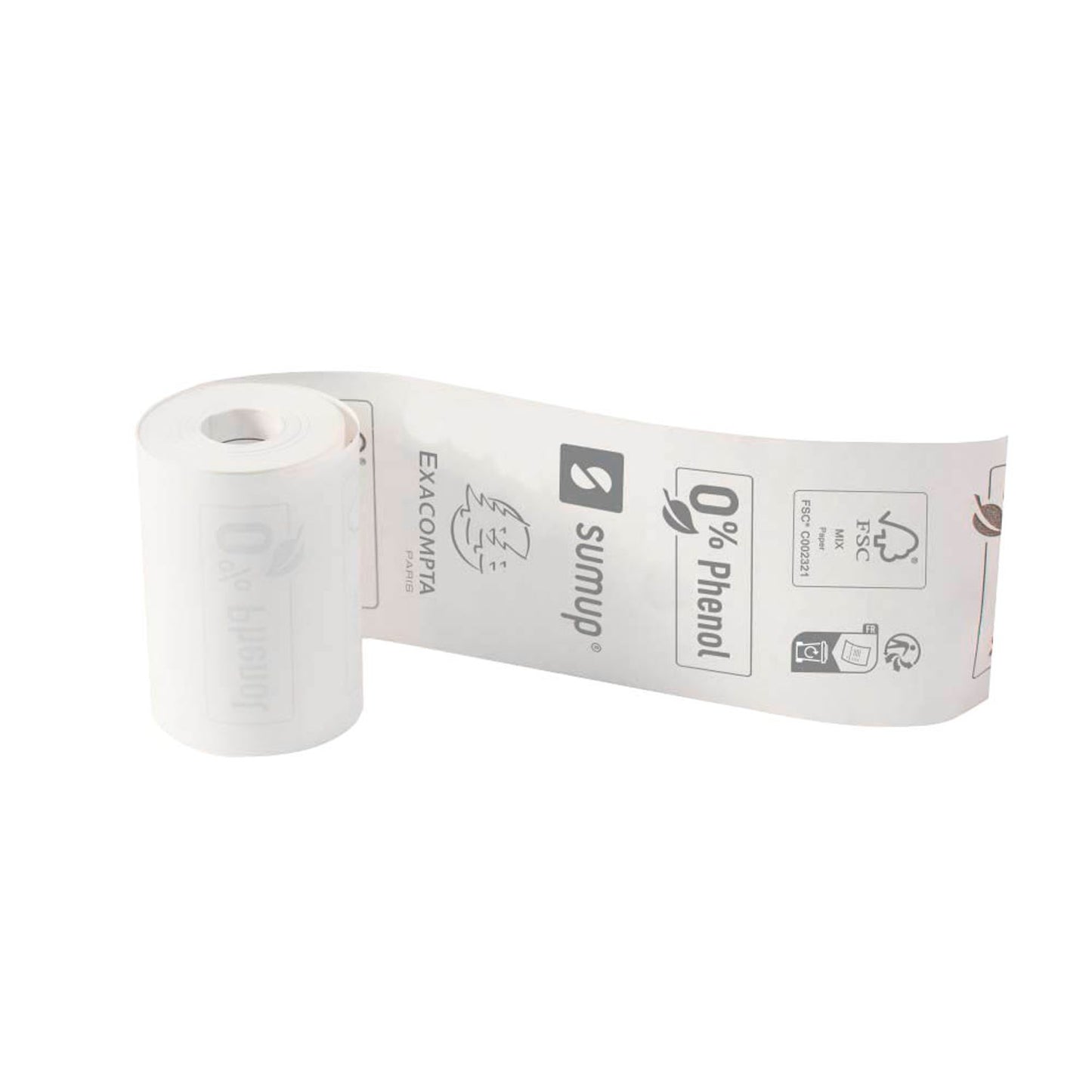 Exacompta SumUp Thermorollen 5,7 cm x 9,0 m | 40762E | 1 Pack = 20 Rollen