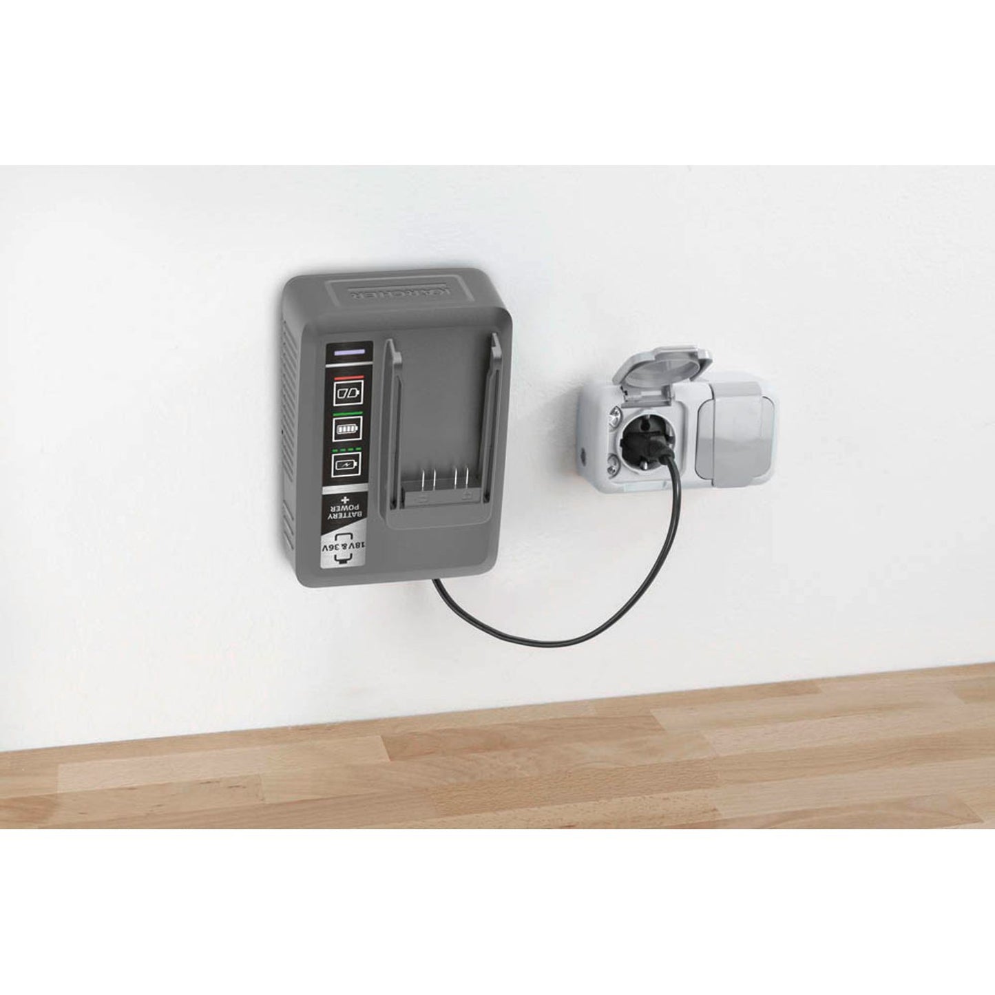 KÄRCHER Battery Power+ Akku-Schnellladegerät | 2.445-054.0