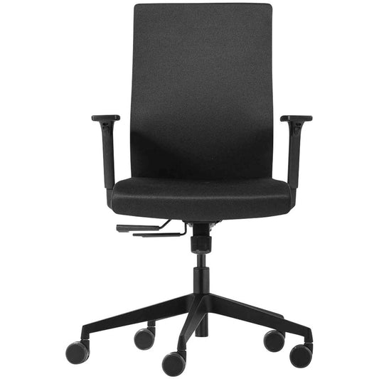 Trendoffice by Dauphin Bürostuhl to-strike work, Stoff schwarz, Gestell schwarz | 9248SY1FVKGS