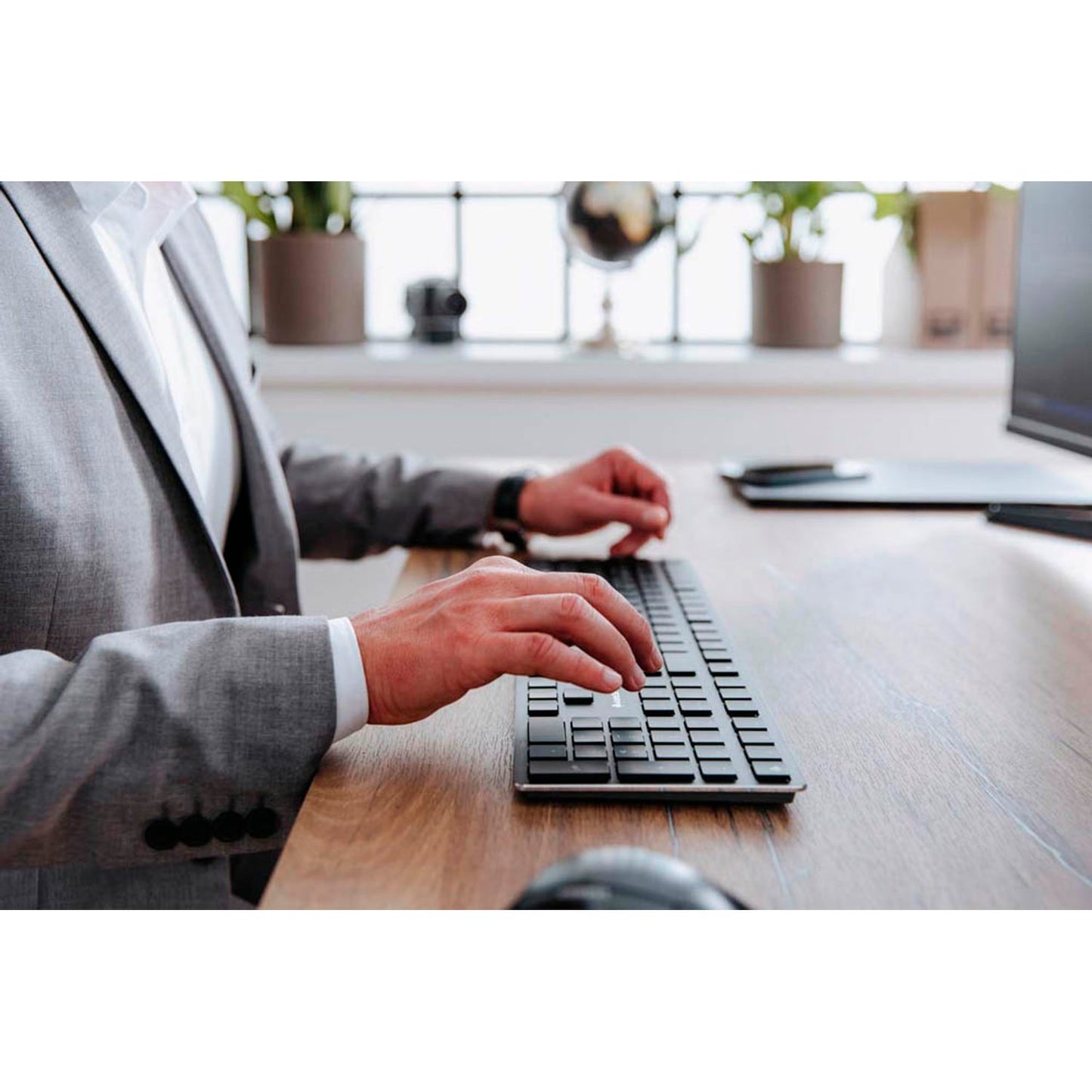 CHERRY KW X ULP Tastatur kabellos schwarz | G8U-27000LTBDE-2
