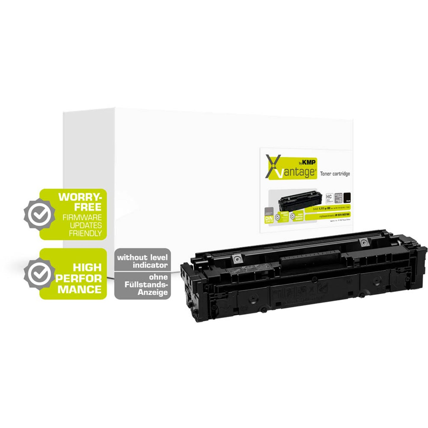 KMP XVantage® schwarz Toner kompatibel zu HP 207X (W2210X) | 2558,3080