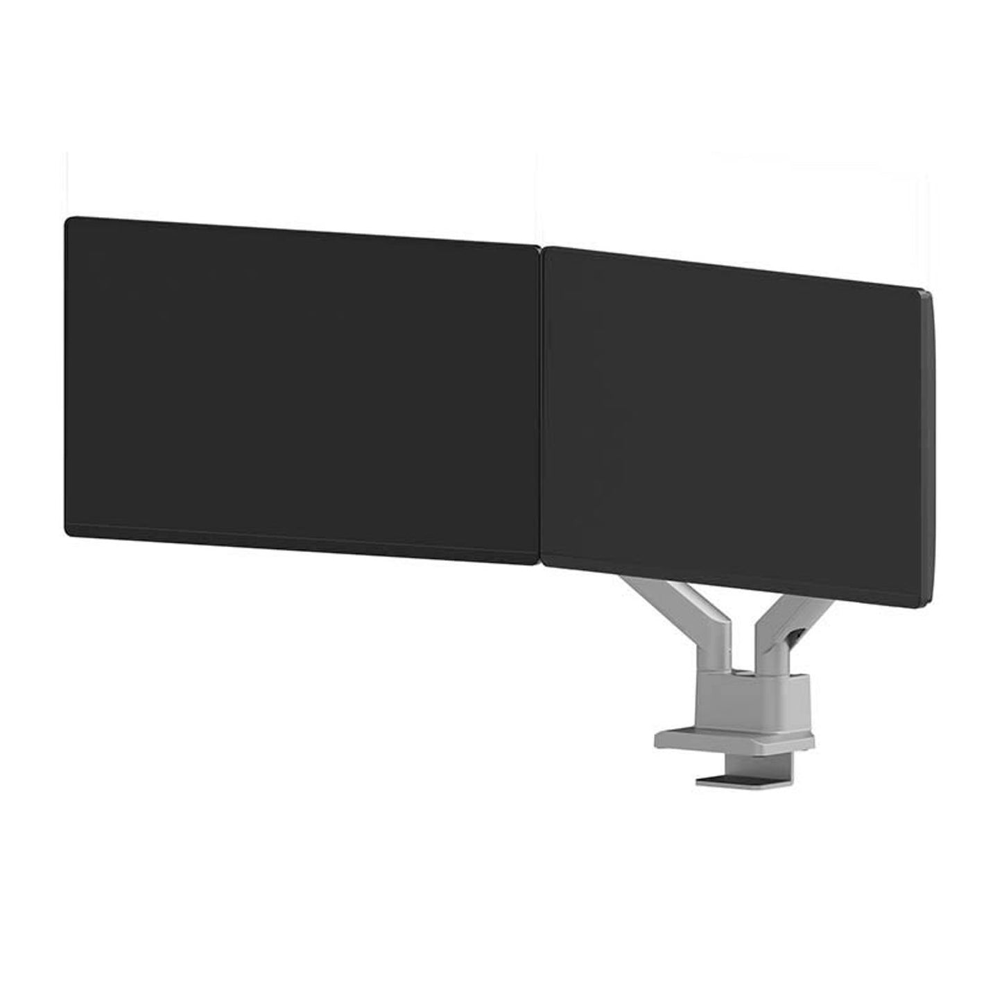 Neomounts Monitor-Halterung silber für 2 Monitore, Tischklemme, Tischbohrung | DS70-250SL2