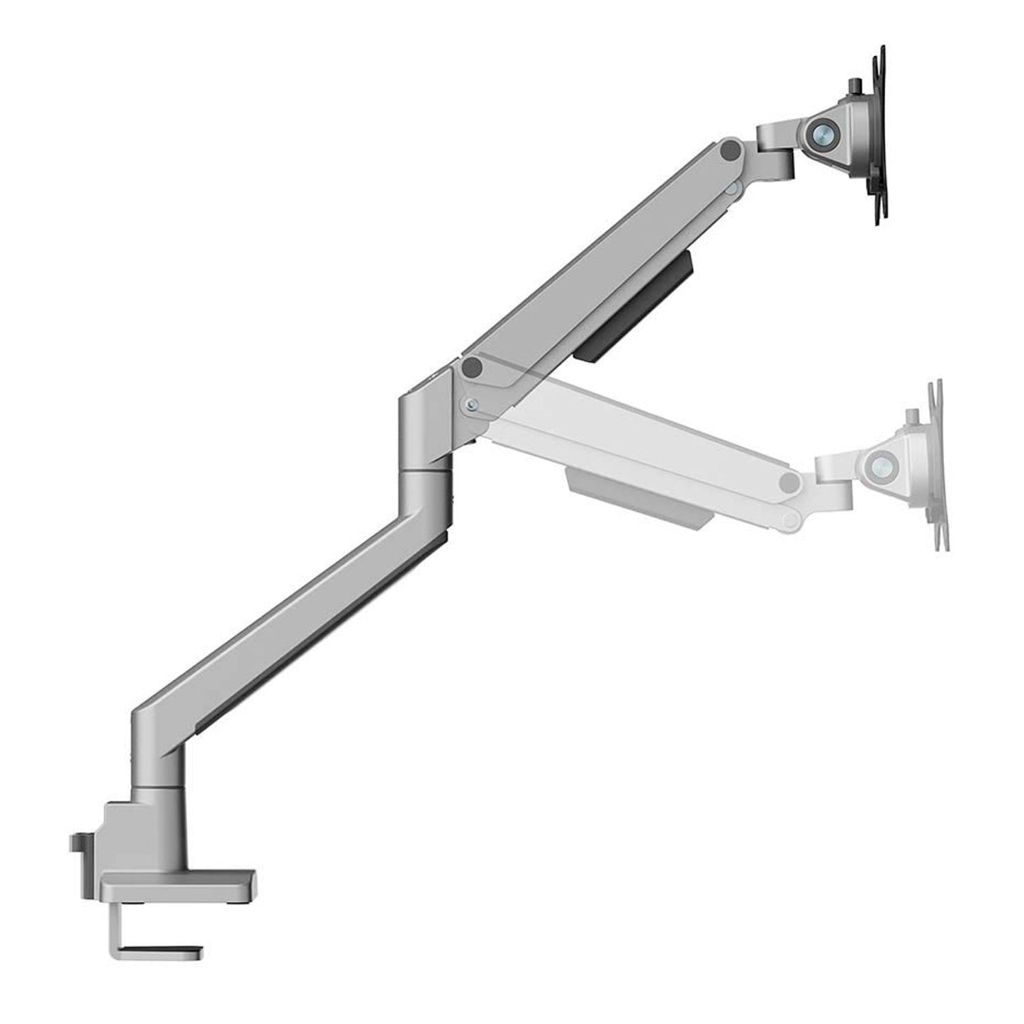 Neomounts Monitor-Halterung silber für 1 Monitor, Tischklemme, Tischbohrung | DS70-250SL1