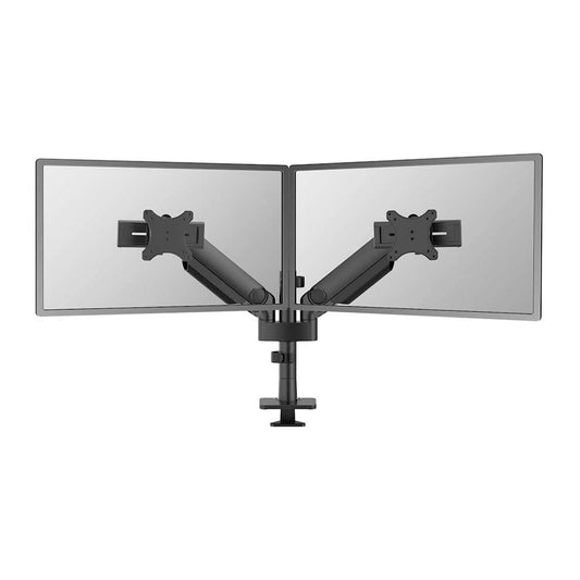 Neomounts Monitor-Halterung schwarz für 2 Monitore, Tischklemme, Tischbohrung | DS65S-950BL2