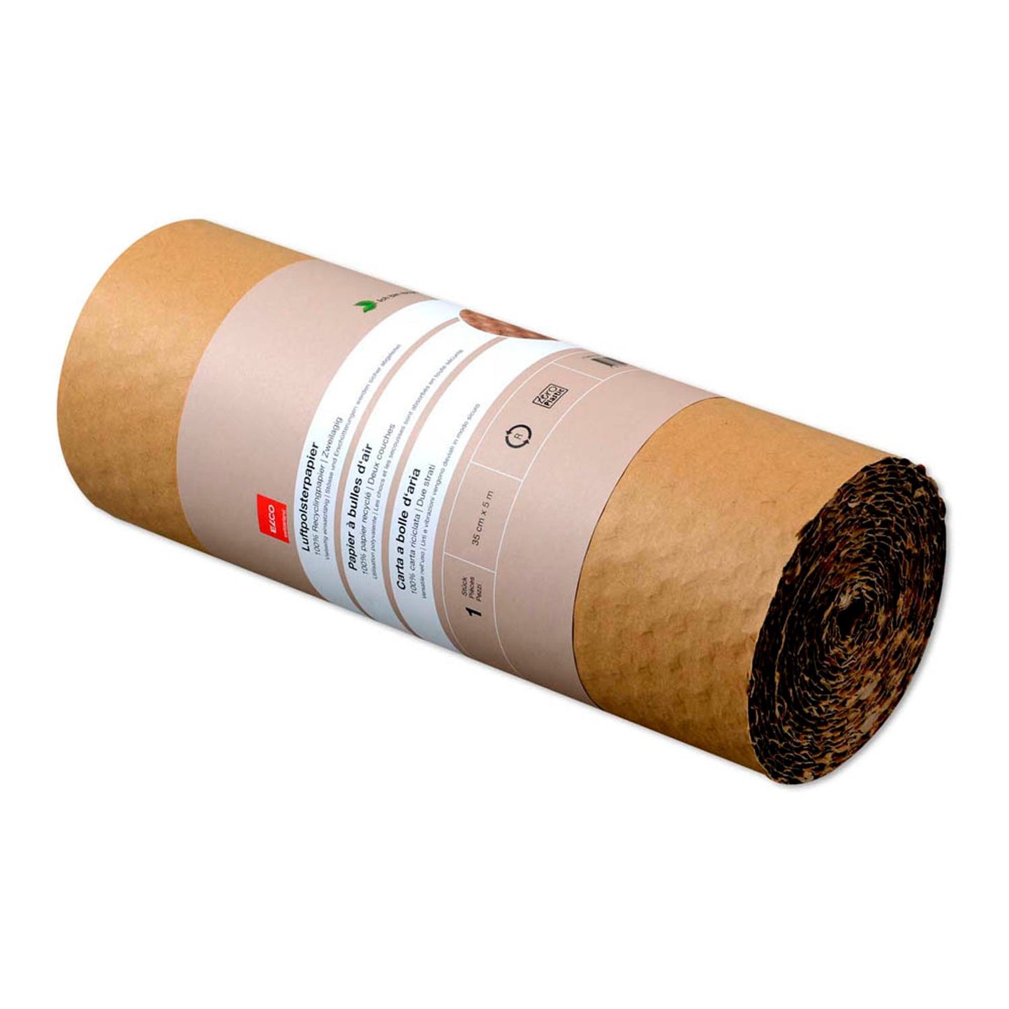 ELCO Luftpolsterpapier 35,0 cm x 5,0 m braun | 818750111
