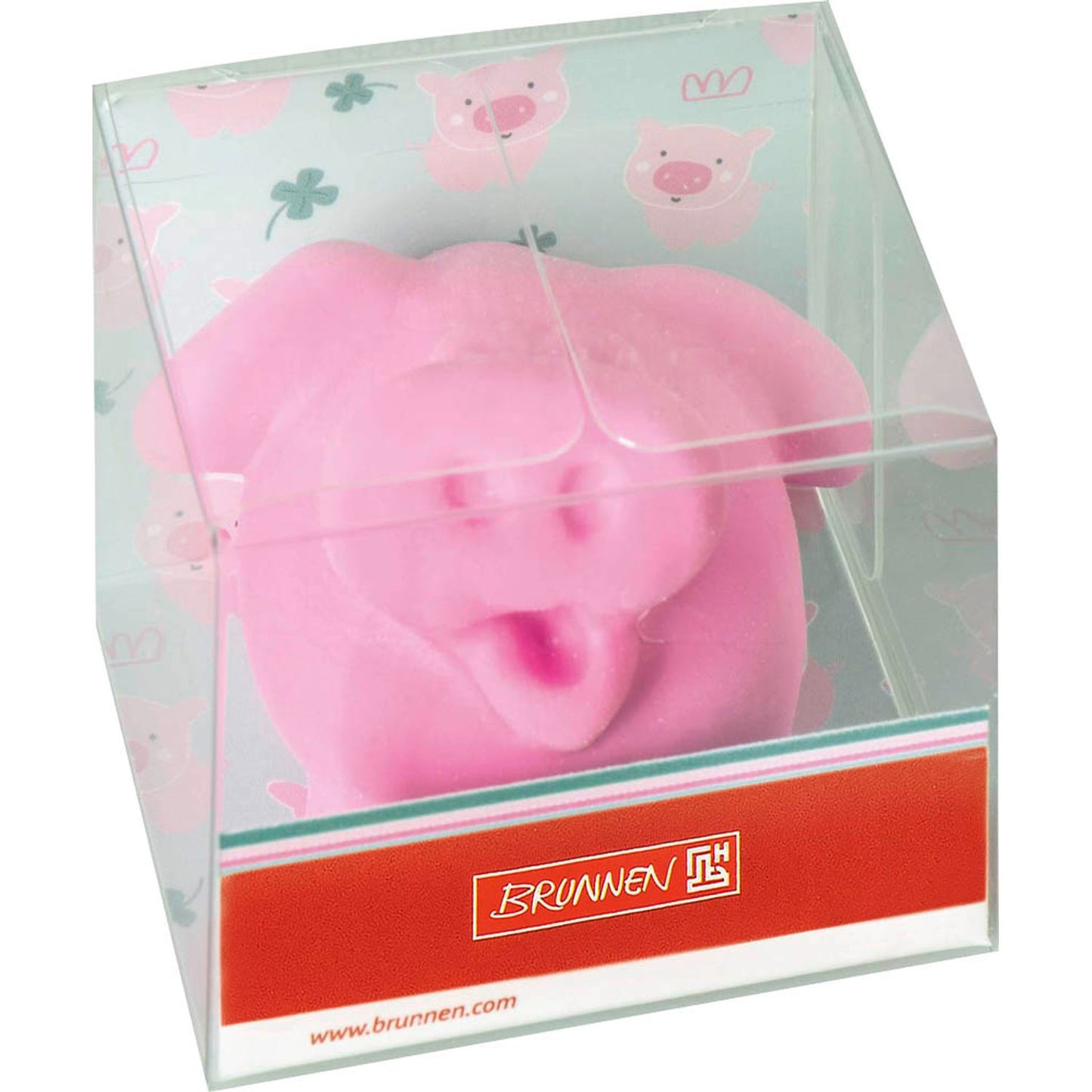BRUNNEN Radiergummi Glücksschwein pink | 1027414