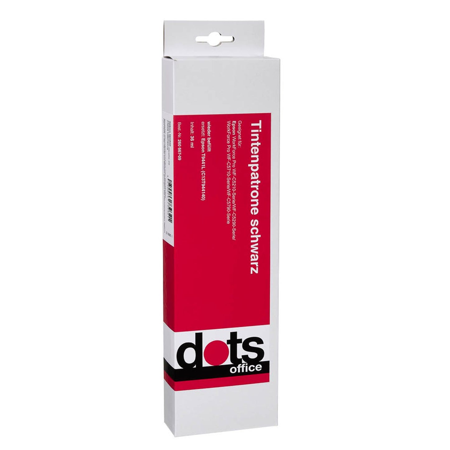 dots schwarz Druckerpatrone kompatibel zu EPSON T9441L | 1645,4801-DOTS