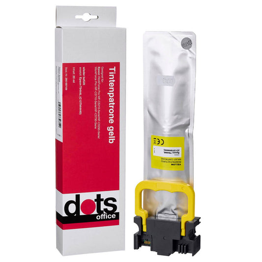 dots gelb Druckerpatrone kompatibel zu EPSON T9444L | 1645,4809-DOTS