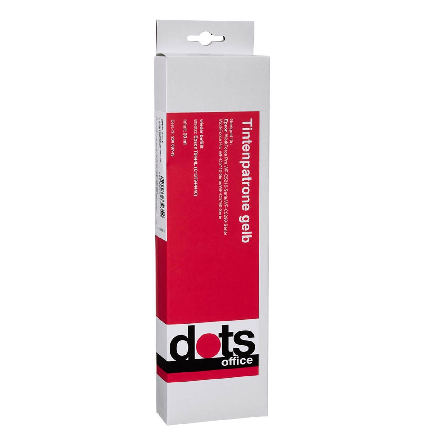 dots gelb Druckerpatrone kompatibel zu EPSON T9444L | 1645,4809-DOTS