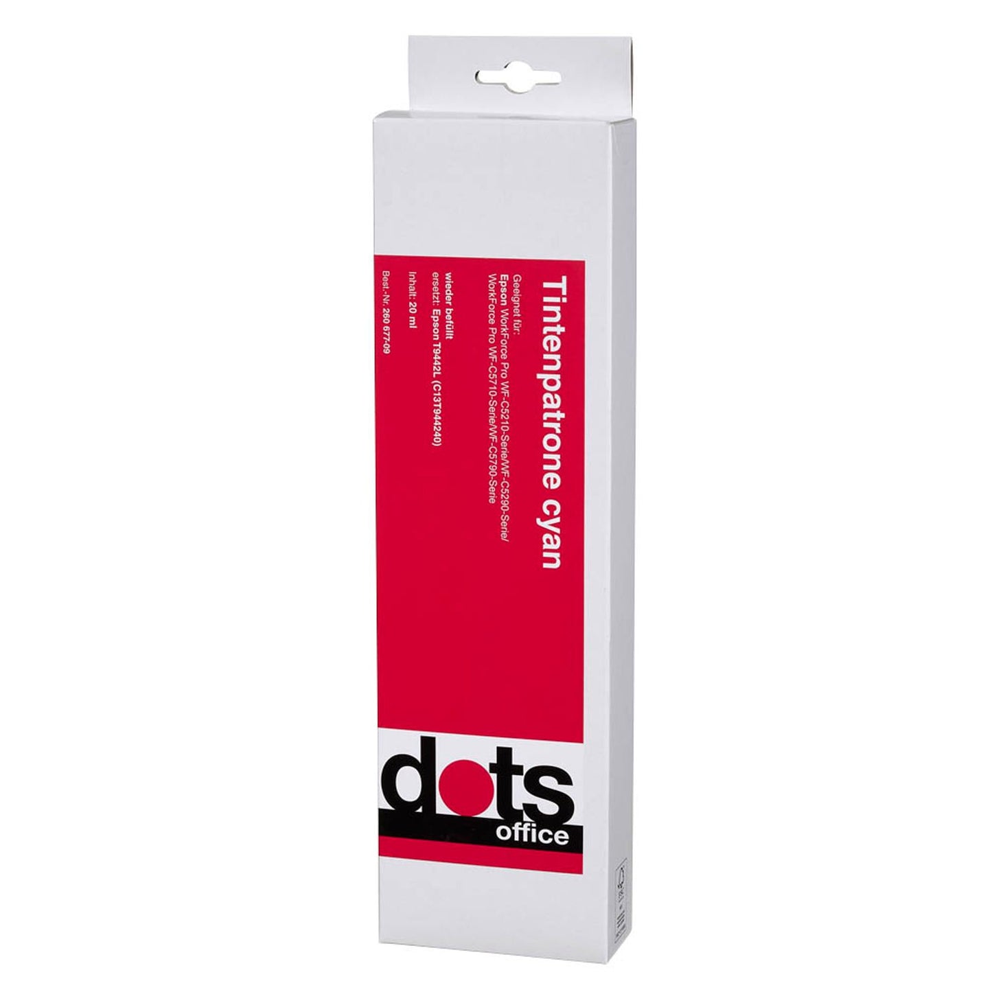 dots cyan Druckerpatrone kompatibel zu EPSON T9442L | 1645,4803-DOTS