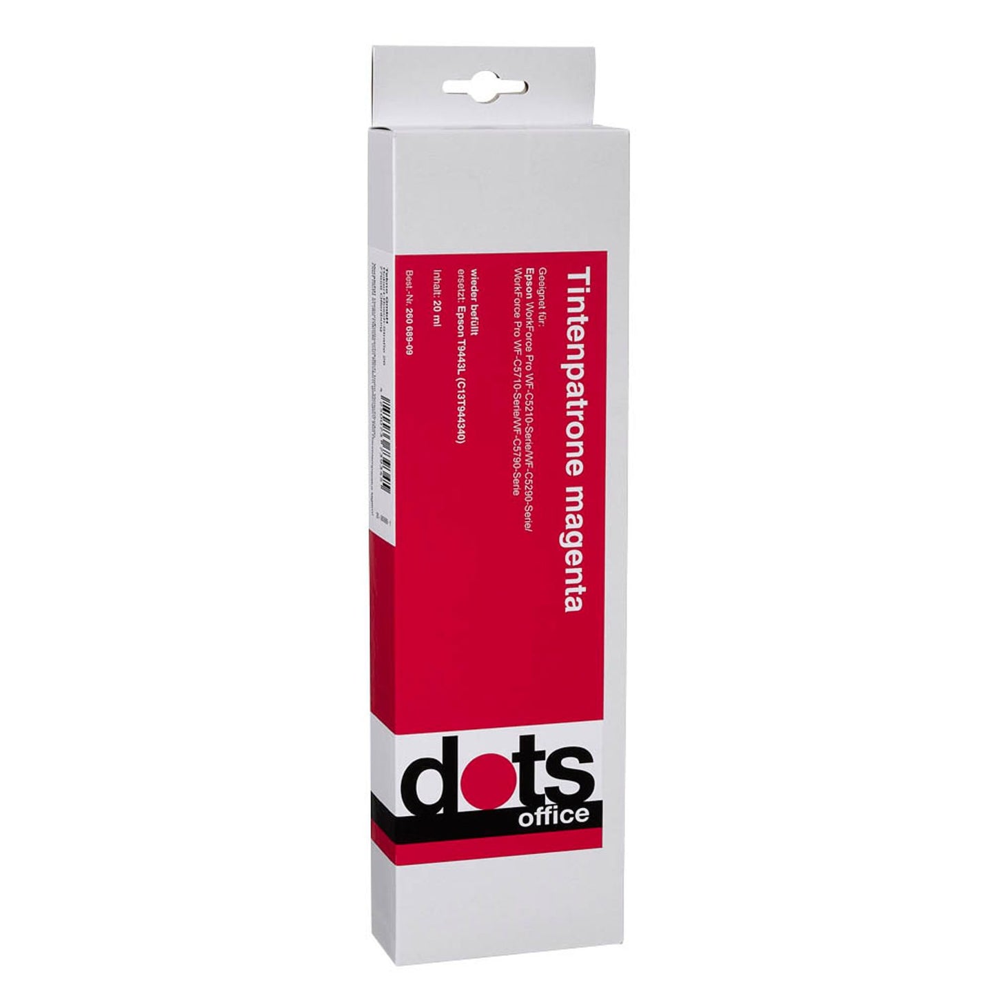 dots magenta Druckerpatrone kompatibel zu EPSON T9443L | 1645,4806-DOTS