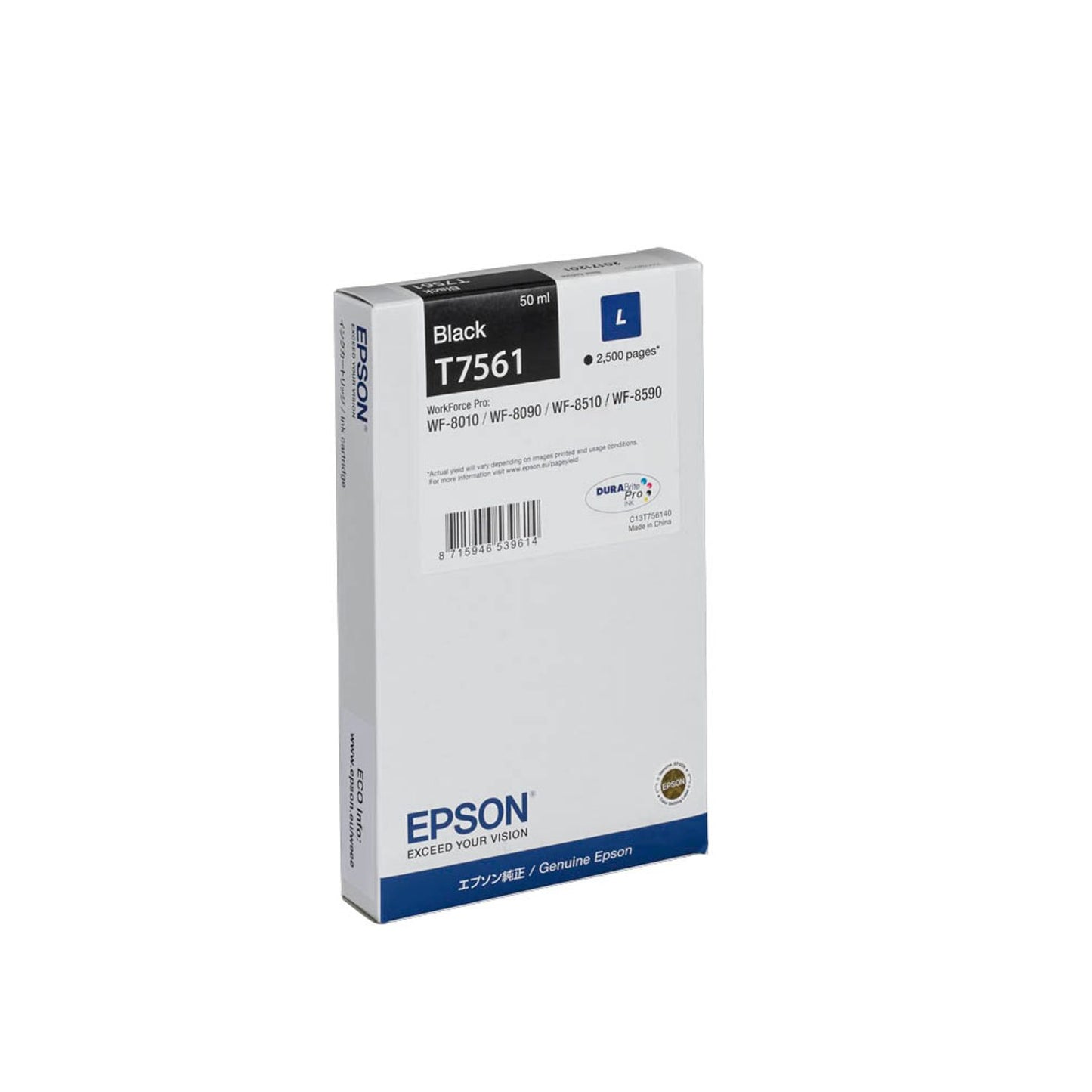 EPSON T7561L schwarz Druckerpatrone | C13T75614N
