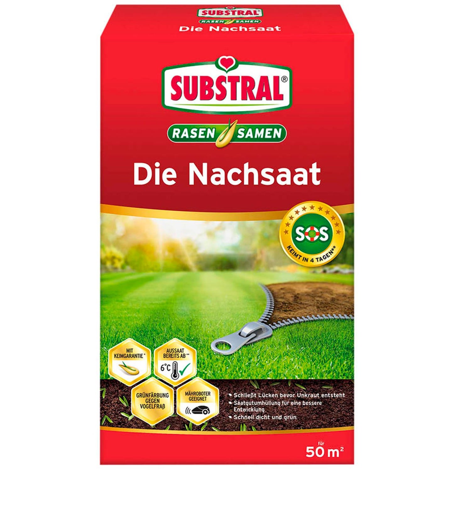 SUBSTRAL® DIE NACHSAAT Rasensamen