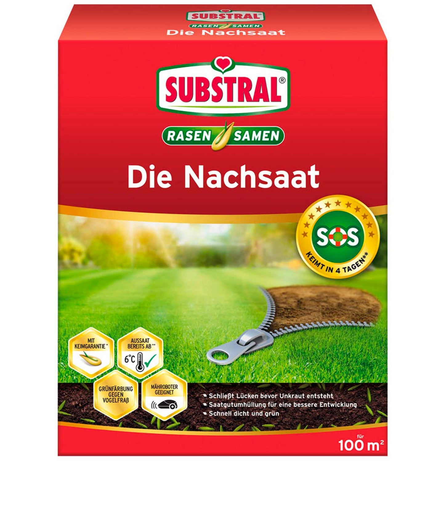 SUBSTRAL® DIE NACHSAAT Rasensamen