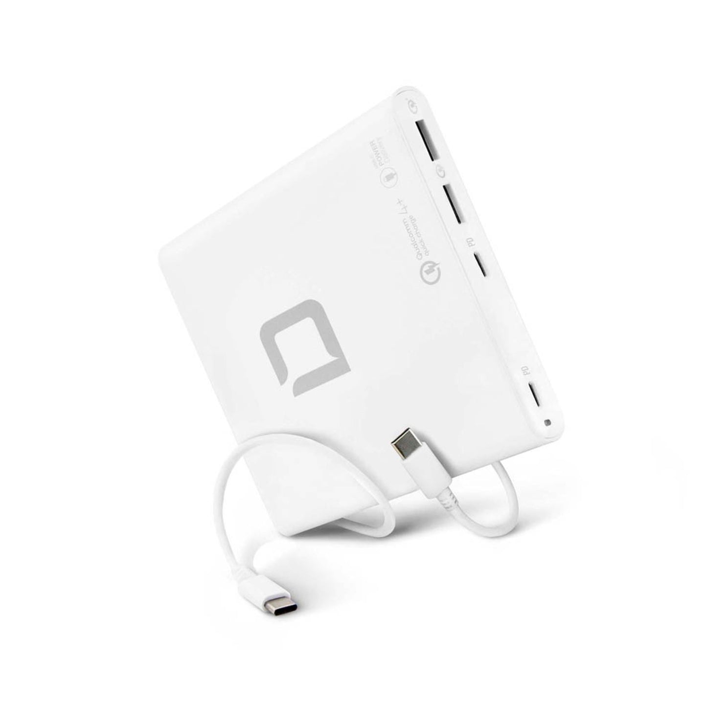 DICOTA Universal PRO USB-C USB-Ladestation weiß, 120 Watt | D31893