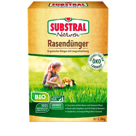 SUBSTRAL® Naturen® BIO Rasendünger 2,8 kg | 8855