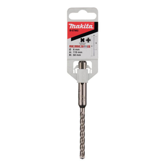 makita NEMESIS II Hammerbohrer, Ø 6,0 mm | B-57962