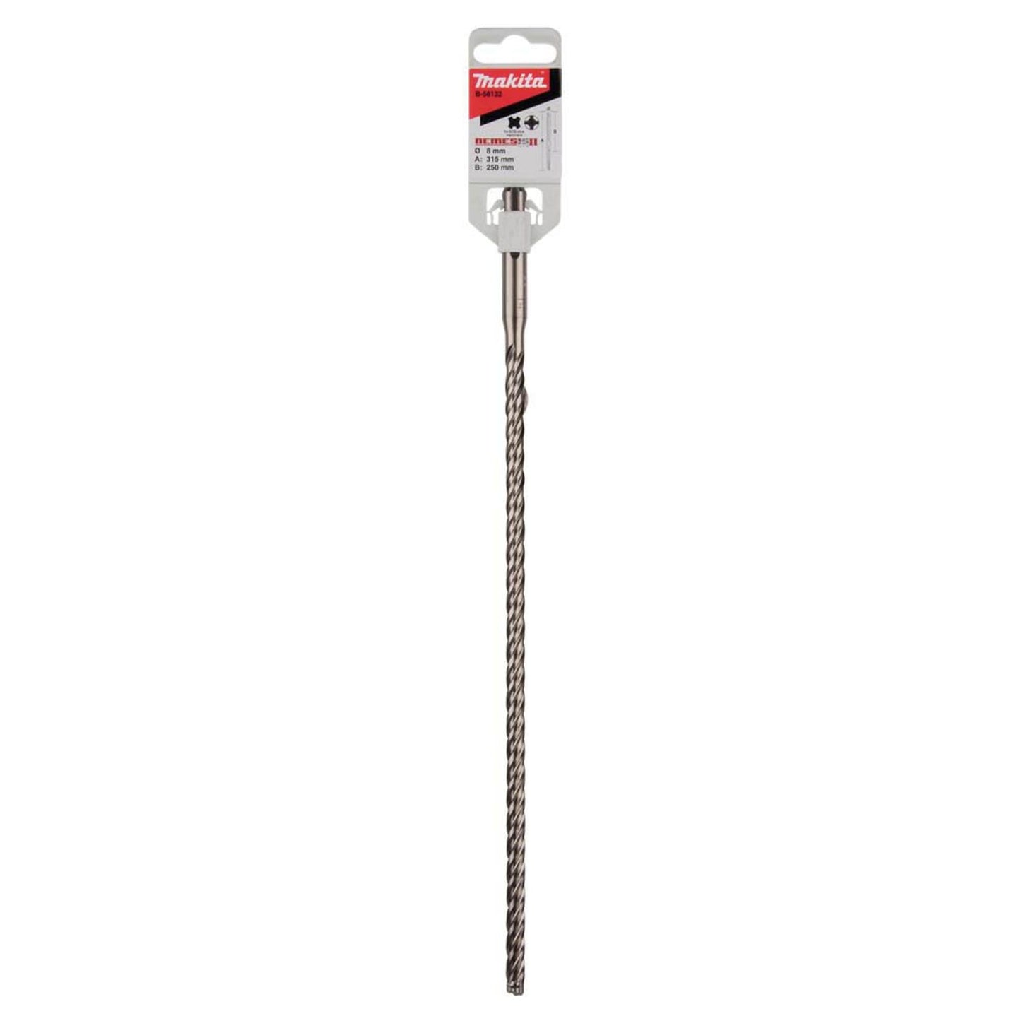 makita NEMESIS II Hammerbohrer, Ø 8,0 mm | B-58132
