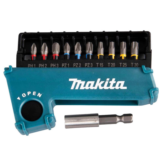 makita Bit-Set, 11-teilig | E-03567