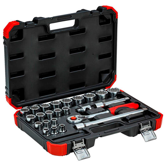 GEDOREred Steckschlüssel-Satz R69013024 24-teilig | 3300056