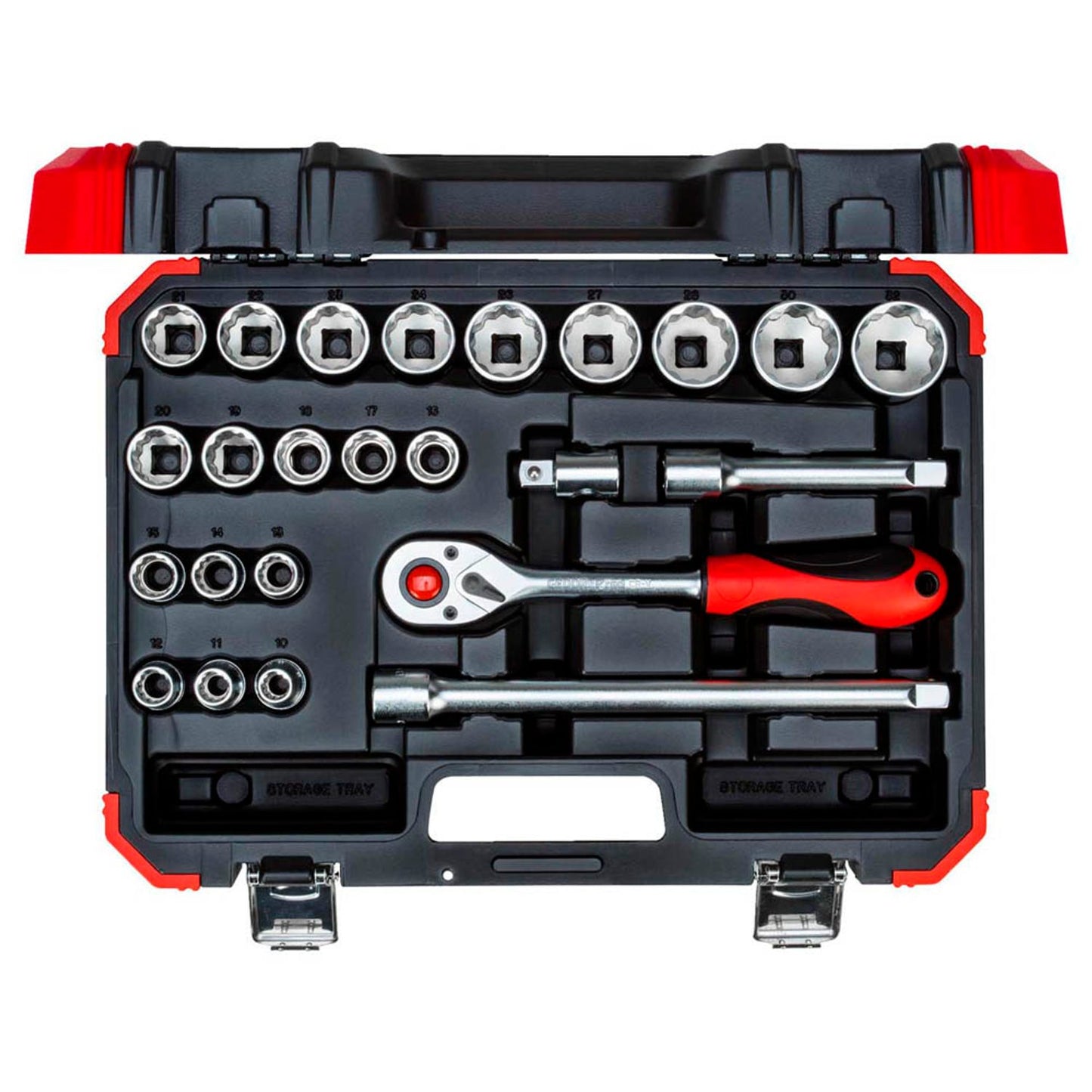 GEDOREred Steckschlüssel-Satz R69013024 24-teilig | 3300056