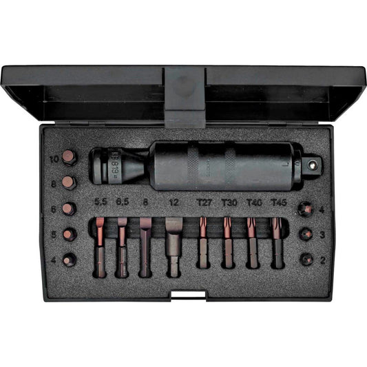 GEDORE Schraubenausdreher-Set K 1900-018 18-teilig | 6654600