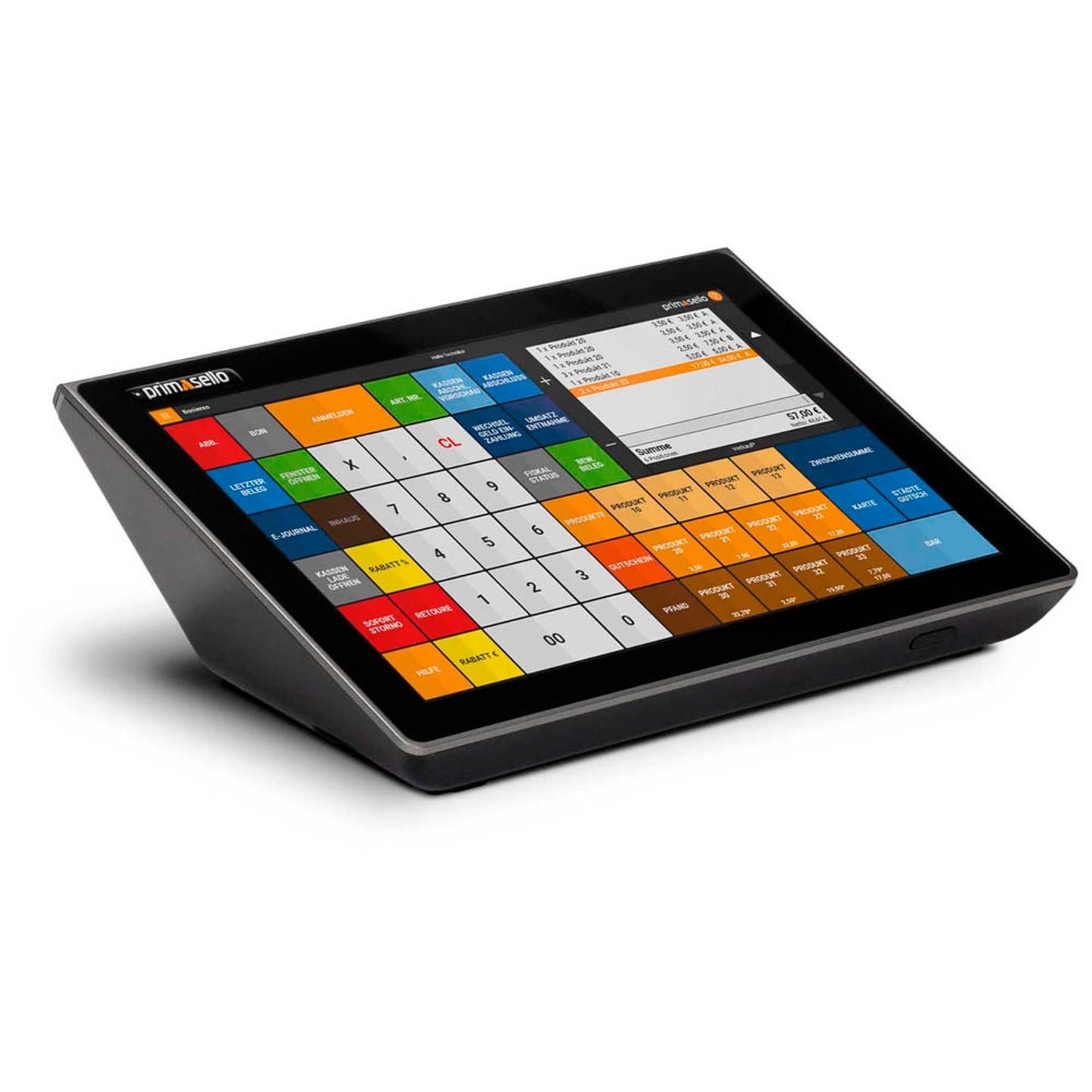 primasello Registrierkasse X320 inkl. TSE-Lizenz und Programmierung schwarz | X320-DE