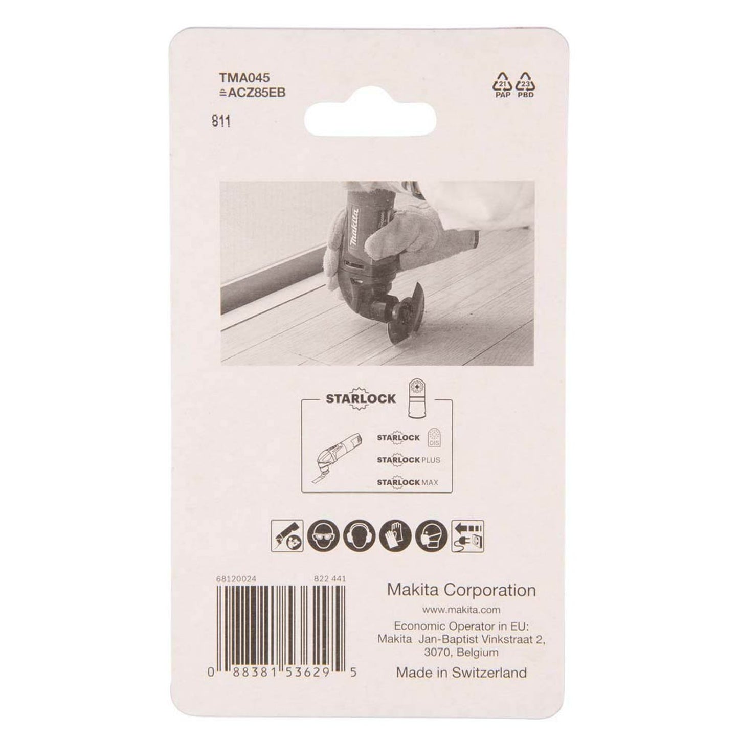 makita Segmentsägeblatt 85,0 mm | B-64799
