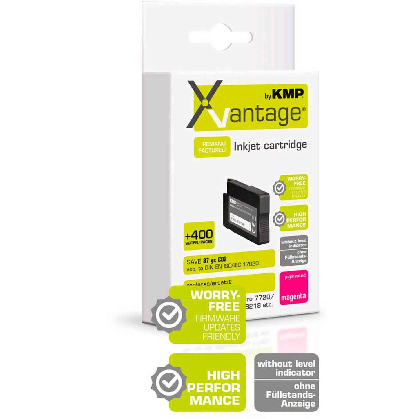 KMP XVantage® magenta pigmentiert Druckerpatrone kompatibel zu HP 953XL (F6U17AE) | 1748,4086