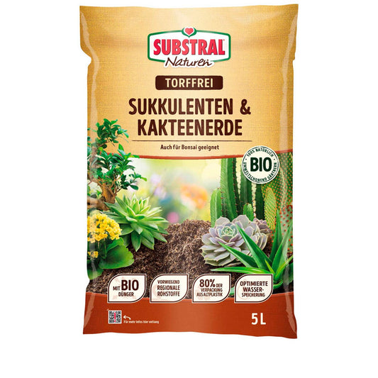 SUBSTRAL® Naturen® Kakteenerde 5,0 l | 19560