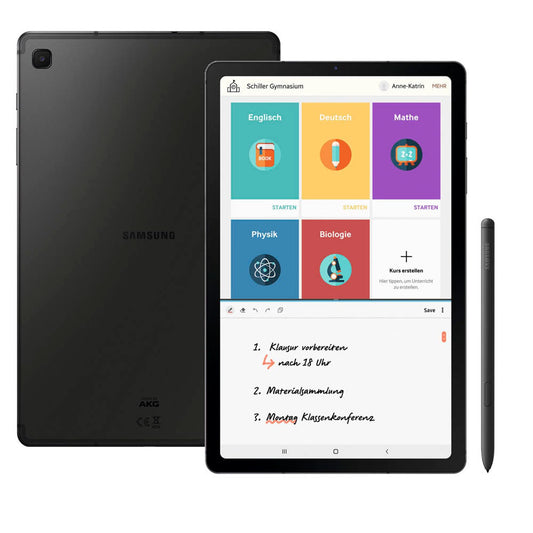 SAMSUNG Galaxy Tab S6 Lite WiFi (2022) Tablet 26,3 cm (10,4 Zoll) 64 GB grau | SM-P613NZAEDBT