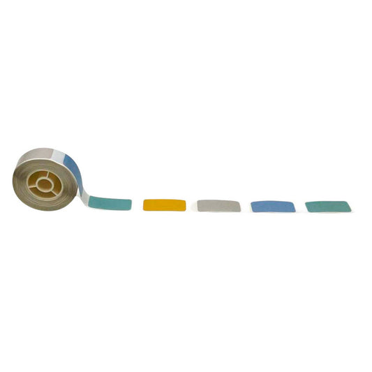 NIIMBOT Etikettenrolle für Etikettendrucker 008-7002111 farbig sortiert, 14,0 x 30,0 mm, 1 x 210 Etiketten | A2A28978201 | 1 Pack = 210 St.