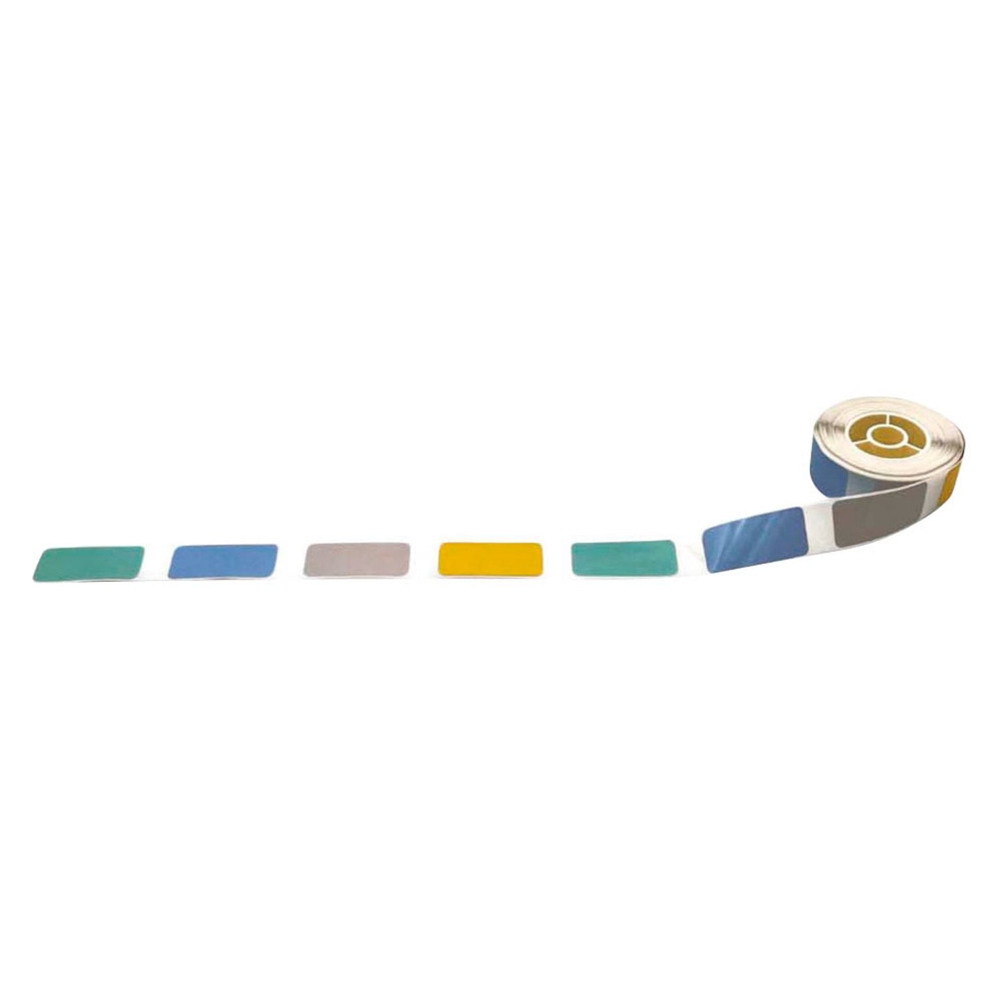 NIIMBOT Etikettenrolle für Etikettendrucker 008-7002111 farbig sortiert, 14,0 x 30,0 mm, 1 x 210 Etiketten | A2A28978201 | 1 Pack = 210 St.