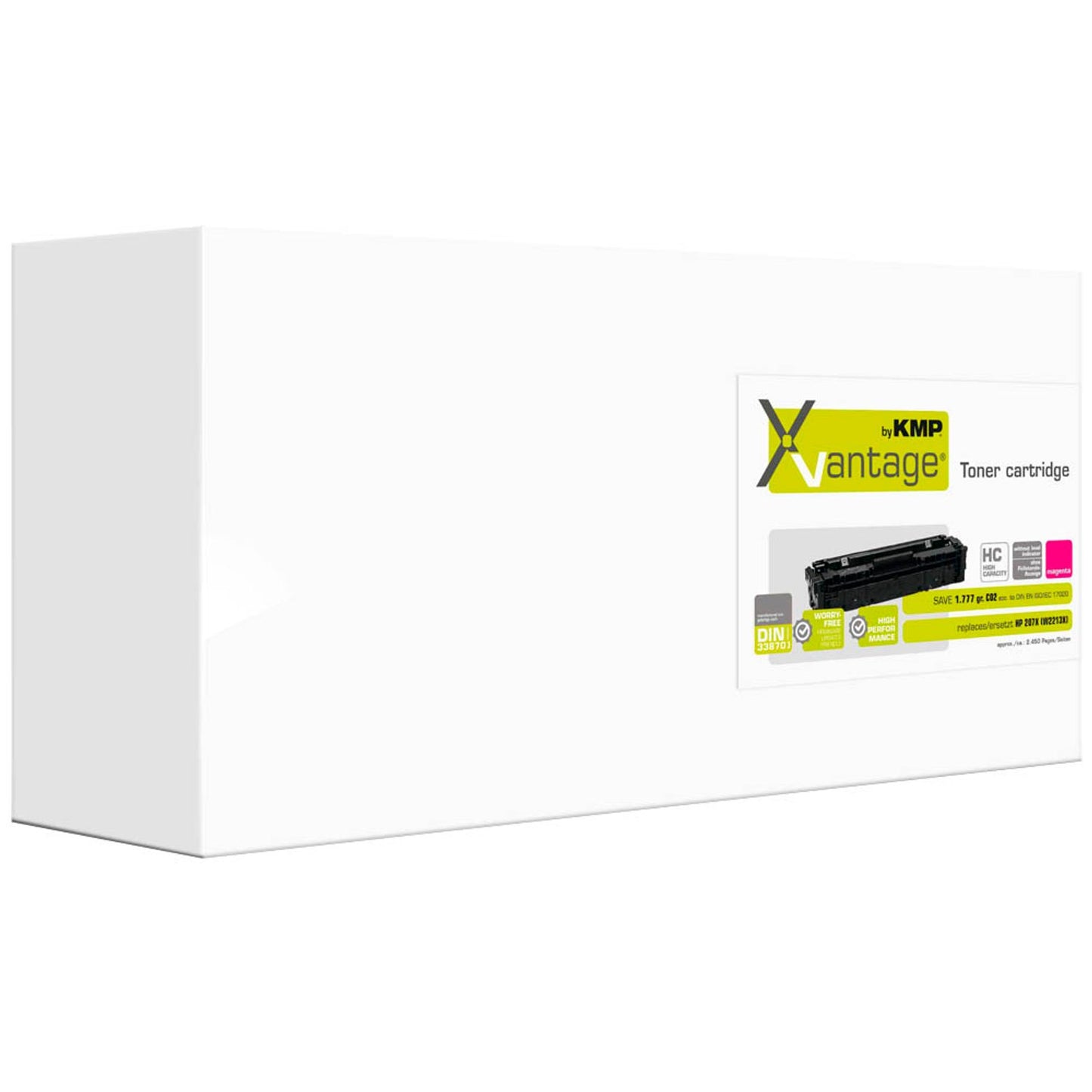 KMP XVantage® magenta Toner kompatibel zu HP 207X (W2213X) | 2558,3086