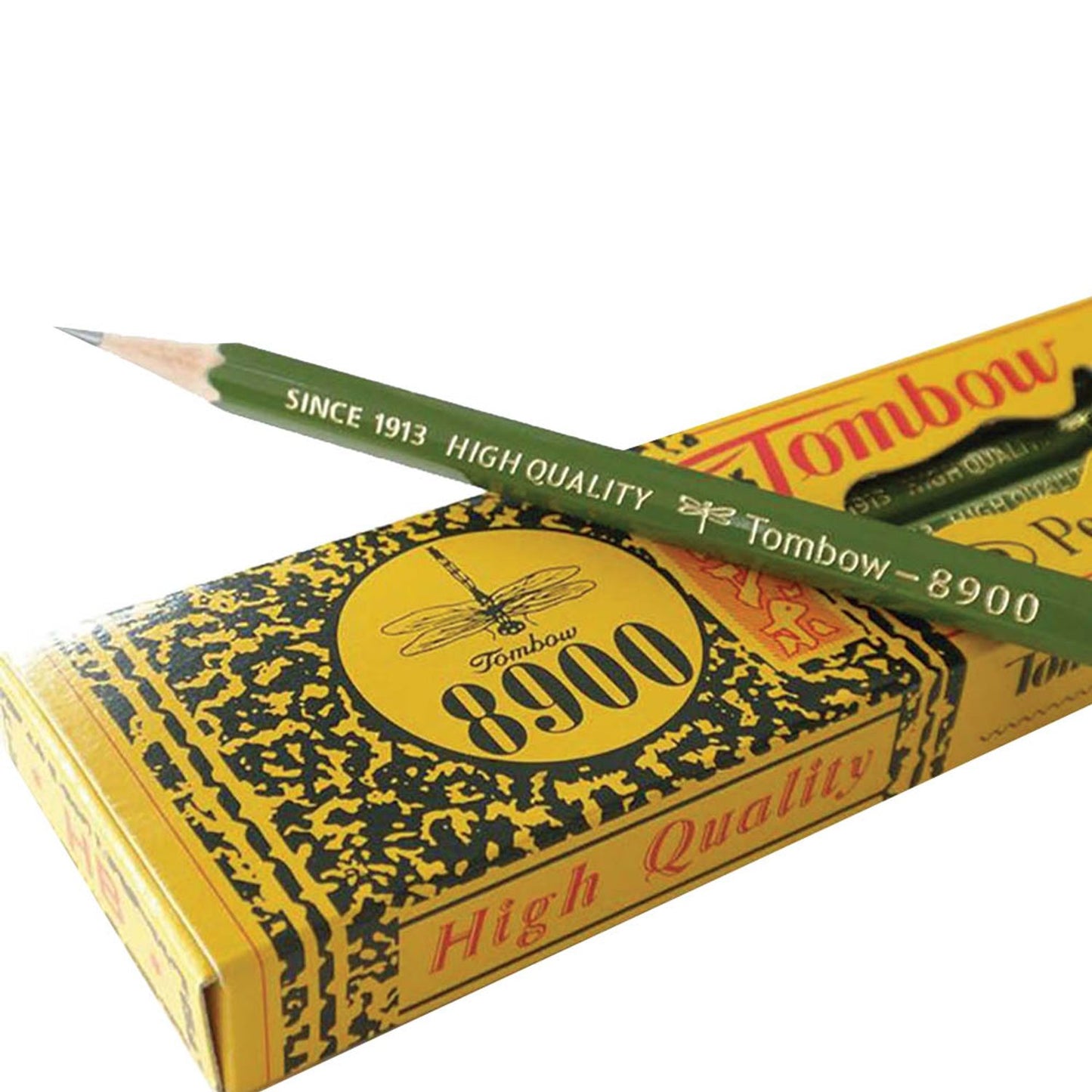 Tombow 8900 Bleistift HB grün | 8900-HB | 1 Pack = 12 St.