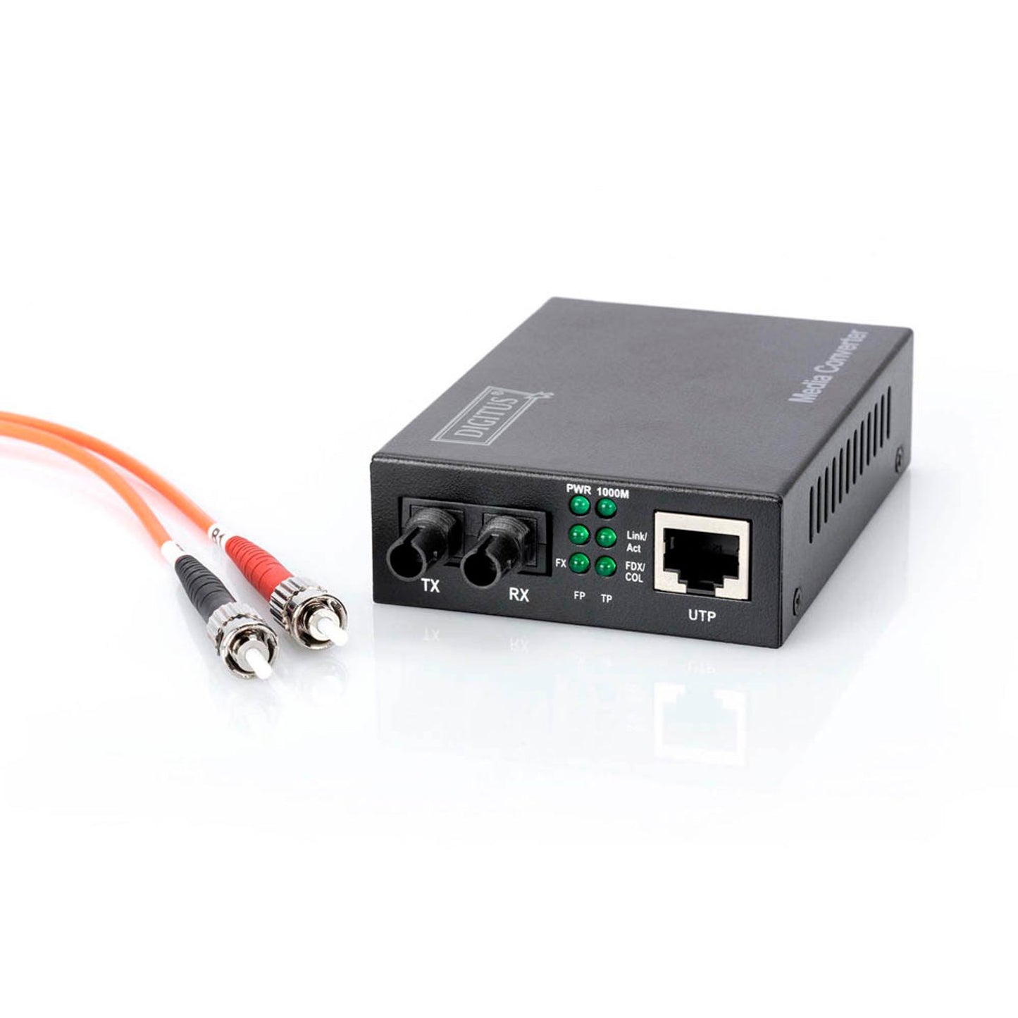 DIGITUS RJ45/ST Duplex Media Converter | DN-82110-1