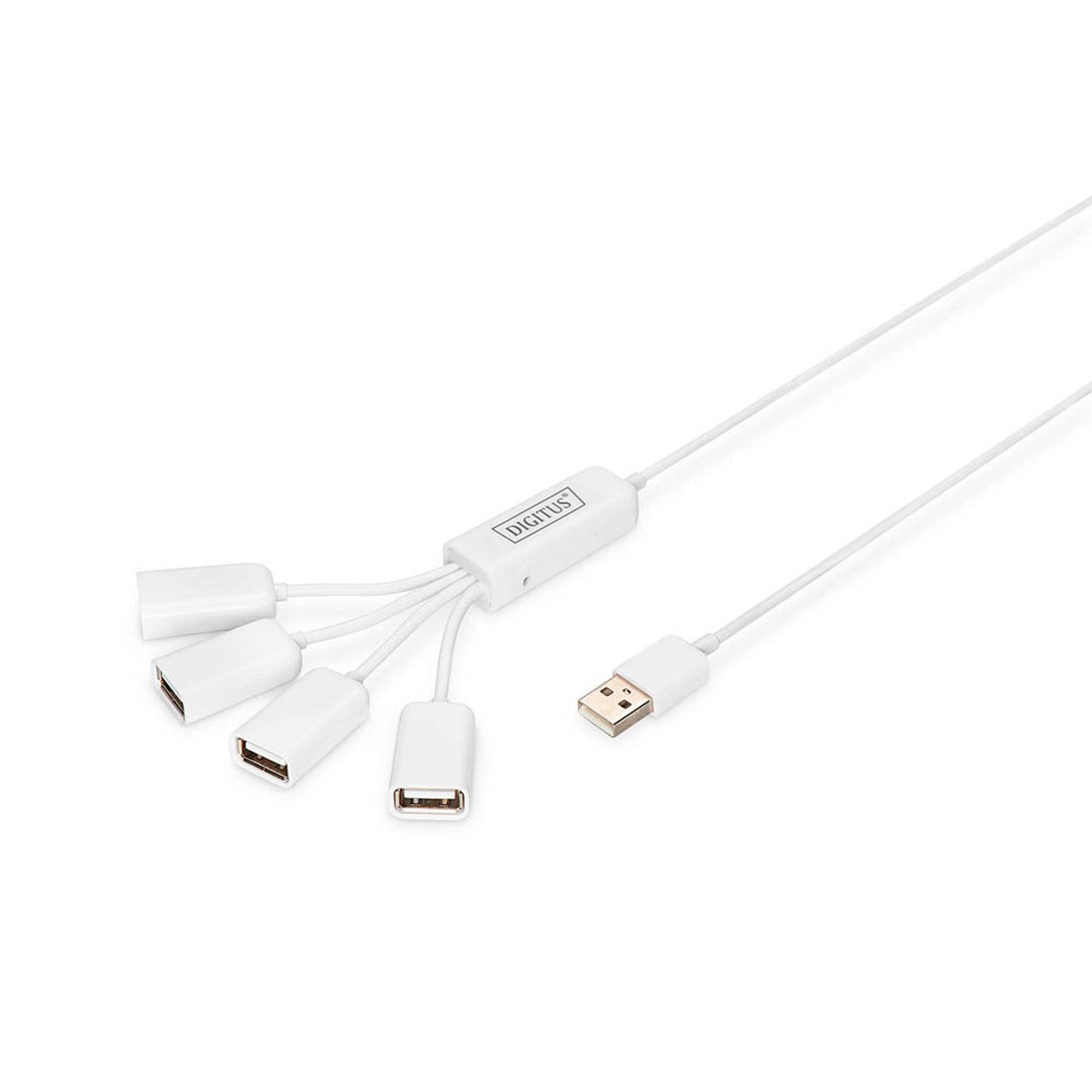 DIGITUS USB-Hub 4-fach weiß | DA-70216